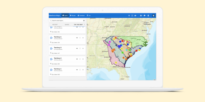 Salesforce-Maps